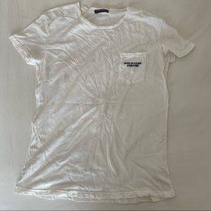 Brandy Melville White “Queen of F*cking Everything” Tee